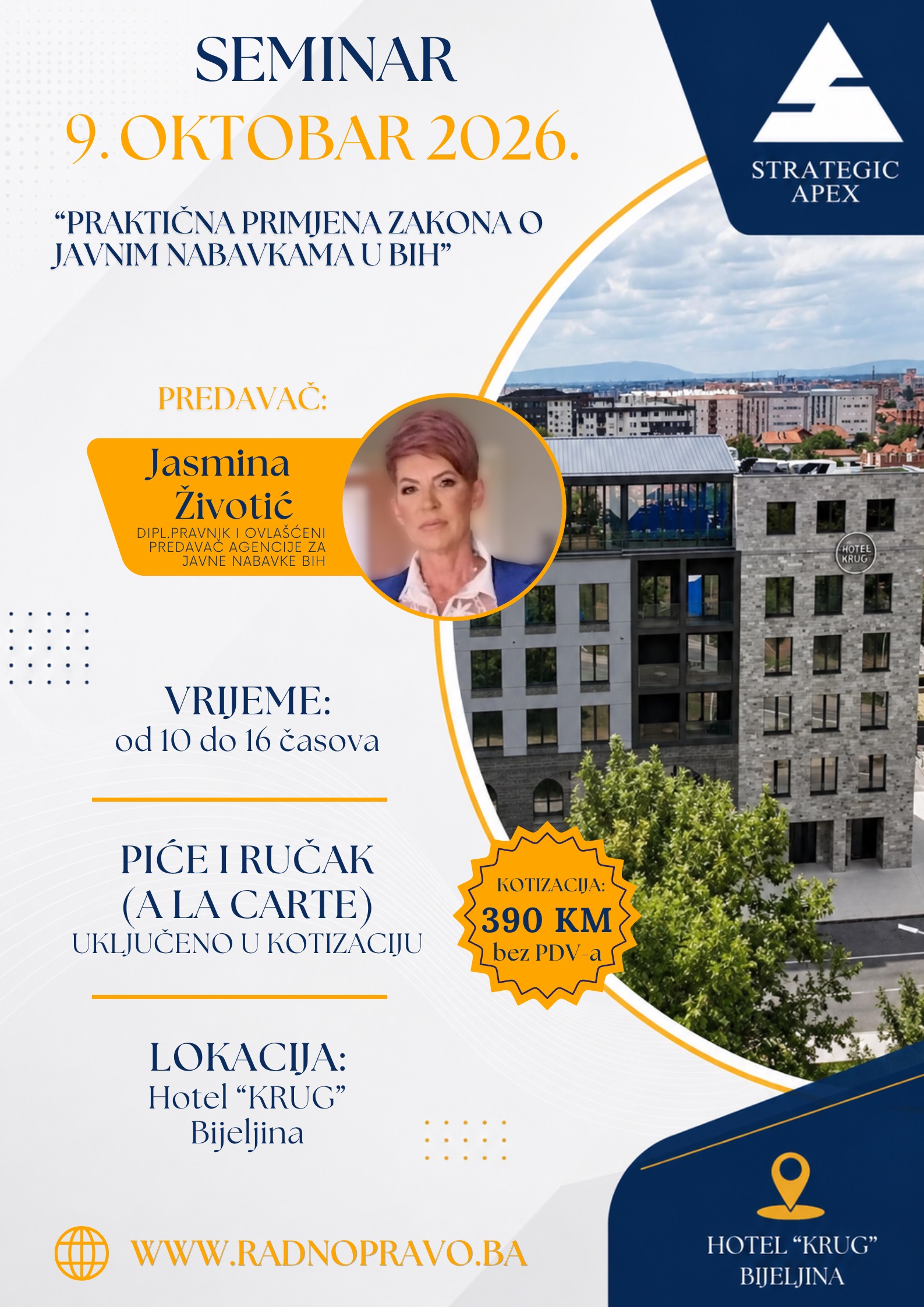 PRAKTIČNA PRIMJENA ZAKONA O JAVNIM NABAVKAMA U BIH